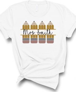 Personalized Teacher T-Shirt