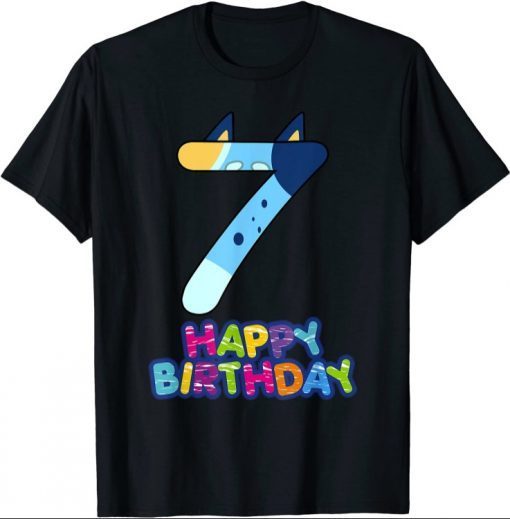 7rd Birthday , 7th Birthday Tee Shirt