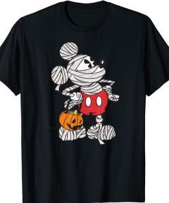 Funny Disney Mickey Mouse Mummy Halloween T-Shirt