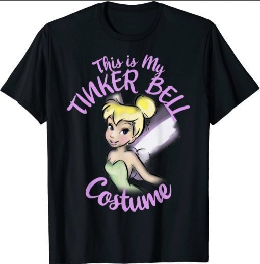 Disney Peter Pan This Is My Tinker Bell Costume Halloween T-Shirt