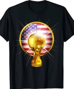 CUP SOCCER CHAMPION GOLD USA UNITED STATES FOOTBALL 2021 Shirt