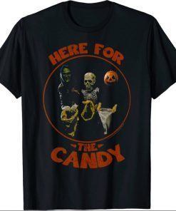 Halloween 3 Silver Shamrock Masks Here For The Candy T-Shirt