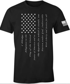 Fantastic Tees The Pledge of Allegiance Gift T-Shirt