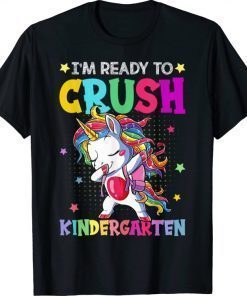 Classic I'm Ready To Crush Kindergarten Happy First Day Of School T-Shirt