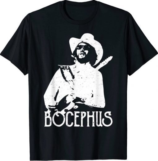 Offical Bocephuss Retro Hank Jr Art Williams Tee Music Design TShirt