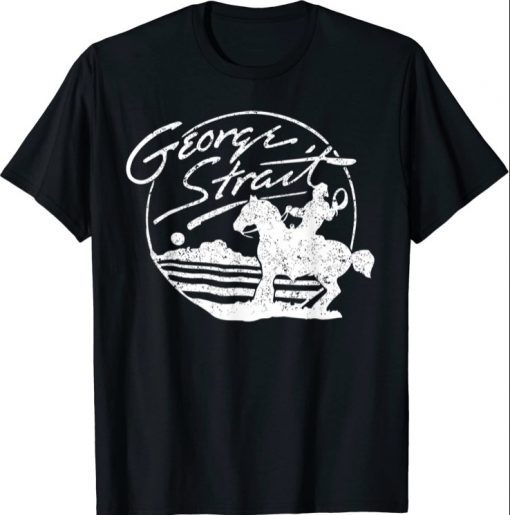 Damn Strait Love Music Vintage George Arts Strait T-Shirt