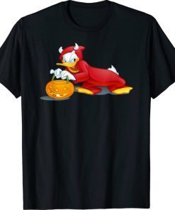 Disney Halloween Donald Duck Devil T-Shirt