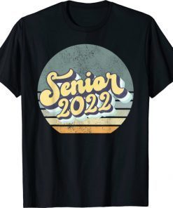 Retro Senior 2022, Class of 2022 Senior Gift T-Shirt