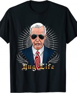 Joe Biden Hug Life Aviator Sunglasses T-Shirt