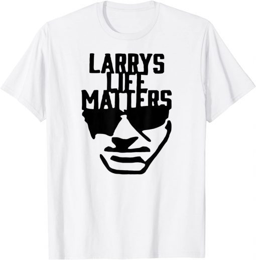 Front & Back Print - Larry's Life Matters T-Shirt