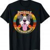 Classsic Pitbull Awareness Month - Pitbull & Peace Sign Stop BSL T-Shirt