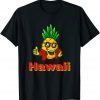 Cool Pineapple Hawaii Design T-Shirt
