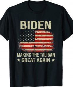 American Flag Joe Biden Making The Taliban's Great Again T-Shirt