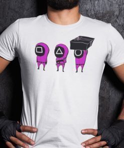 Official Pink Guards Squid Game Tee Shirt