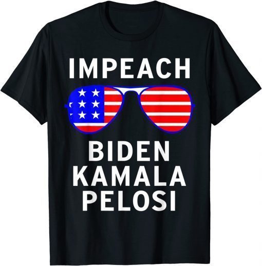 Impeach Biden Kamala Pelosi Impeach 86 46 Biden Impeachment Unisex T-Shirt