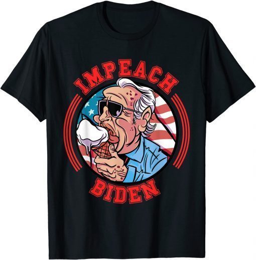 2021 Impeach Biden ,Impeach 46 ,Anti Joe Biden Gift T-Shirt