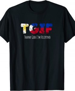 Official TGIF - Thank God I’m Filipino T-Shirt