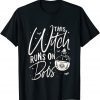 Classic Halloween This witch runs on boos T-Shirt