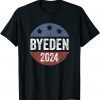 T-Shirt Bye Den 2024 ByeDen Button Funny Anti Joe Biden - Vote Trump