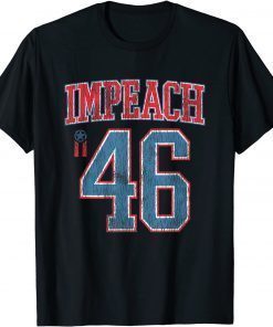 Impeach Biden Anti Joe Biden Conservative Republican 46 T-Shirt