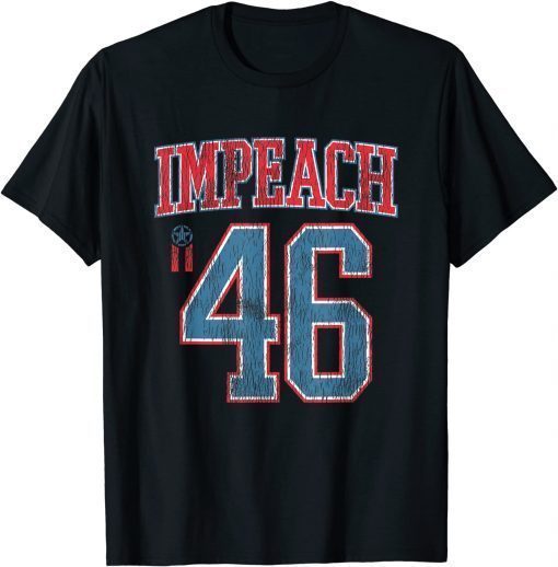 Impeach Biden Anti Joe Biden Conservative Republican 46 T-Shirt
