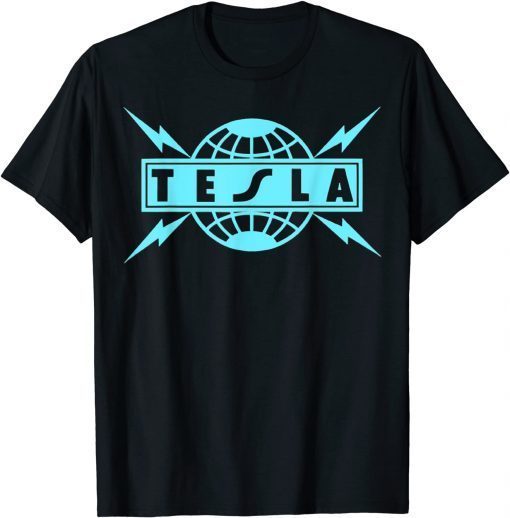 Official Tesla Band Logo T-Shirt