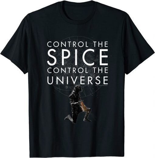 Dune (2021) - Control The Spice, Control The Universe Black T-Shirt