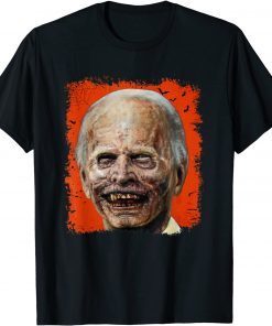 Retro Horror - Halloween Zombie Biden Nightmare T-Shirt
