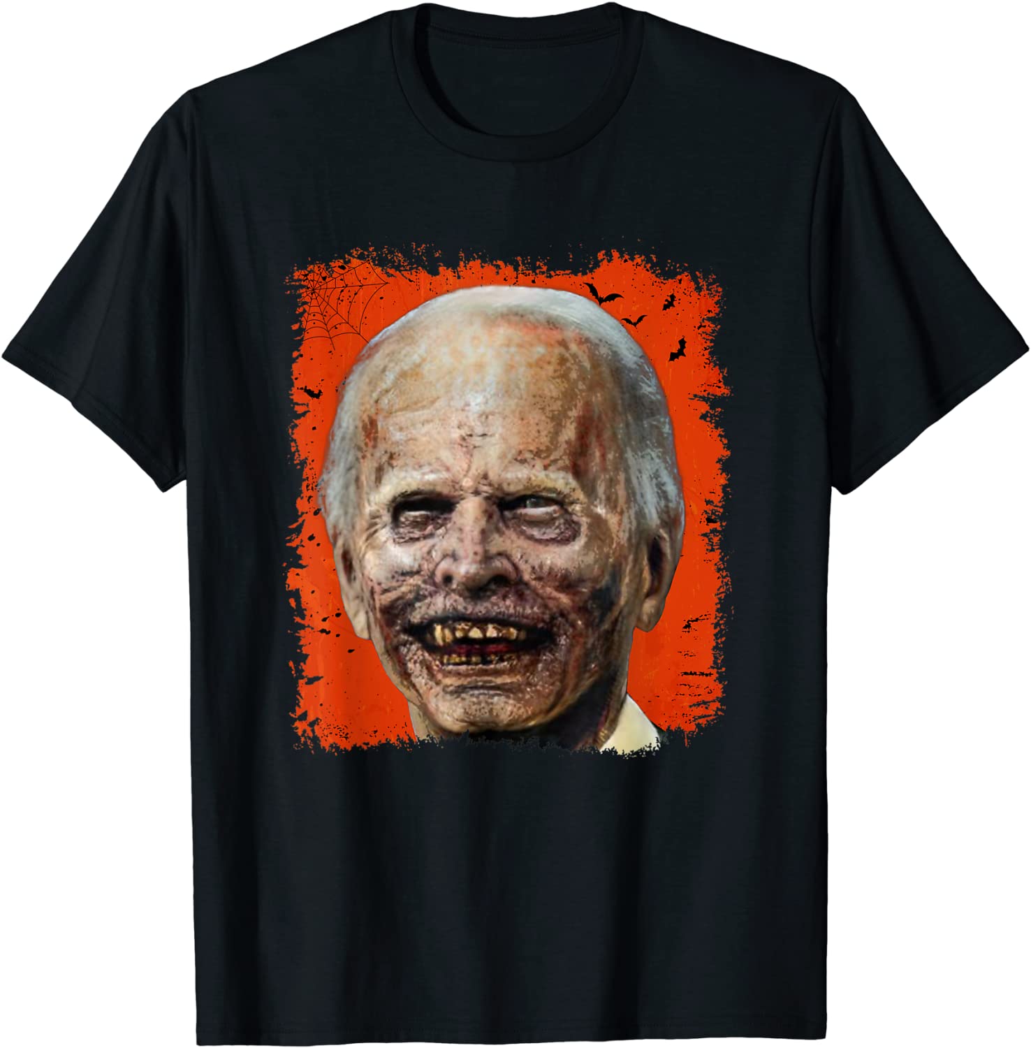 Retro Horror - Halloween Zombie Biden Nightmare T-Shirt
