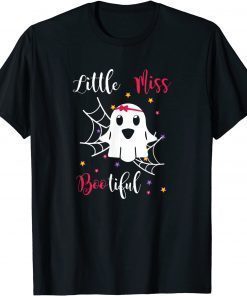 Classic Little Miss Bootiful Halloween Cute Meme Funny T-Shirt