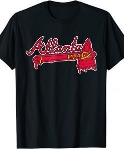 Atlanta Baseball Distressed Game Day Brave Vintage Fan Lover Unisex T-Shirt