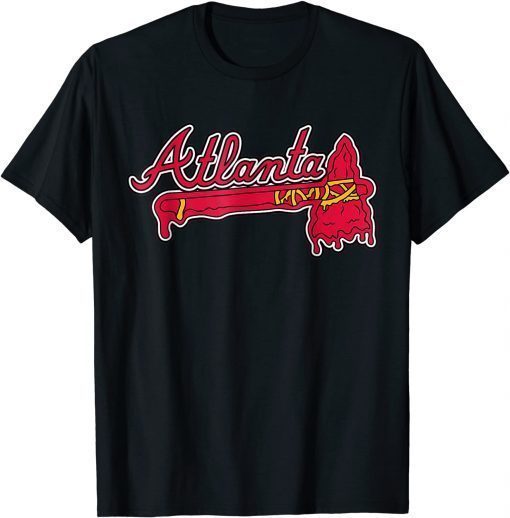 Atlanta Baseball Distressed Game Day Brave Vintage Fan Lover Unisex T-Shirt