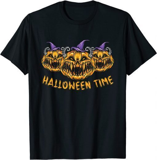 Happy Halloween Scary Spooky Retro T-Shirt