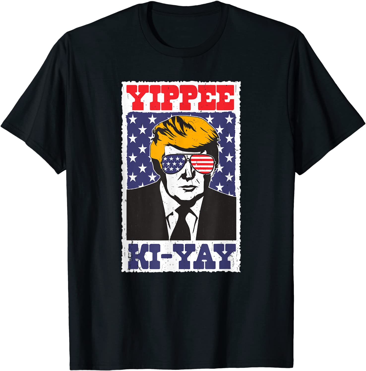 Retro Yippee Ki-Yay Funny Trump T-Shirt
