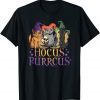 Hocus Purrcus Halloween Witch Cats Funny Parody T-Shirt