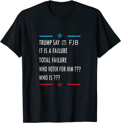 TRUMP Pro America USA US Flag FJB T-Shirt