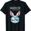 Breck Colorado USA Ski and Snowboard Rabbit T-Shirt