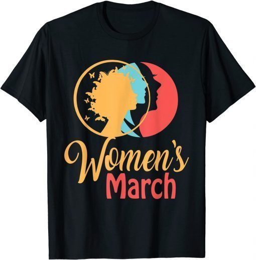 T-Shirt Women's March October 2021 Reproductive Rights Gift