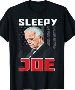 The sleepy parody of the President of Joe Biden campaign T-Shirt