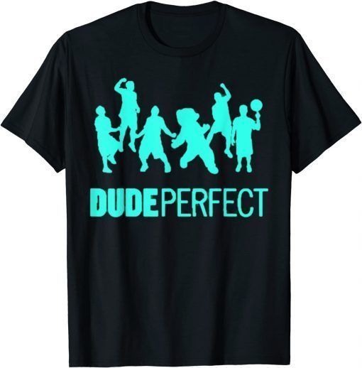 Dudes Perfects Entertainments Fan Supporters T-Shirt