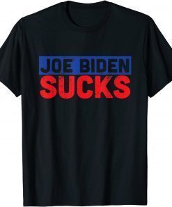 Joe Biden Sucks Funny Anti Biden Election Political T-Shirt