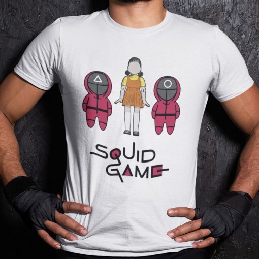 Funny The Squid Game A Little Girl Doll Tee Shirt