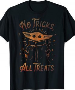 Star Wars The Mandalorian Halloween The Child No Tricks T-Shirt