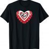 I Love Beer Bottle Cap Heart T-Shirt