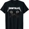 2021 Metallicat Funny Cat Rock 90s Meow For Music Band Of Friends T-Shirt
