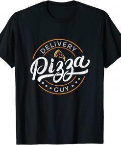 Pizza Delivery Guy Italian Foodie Pun Costume Apparel T-Shirt