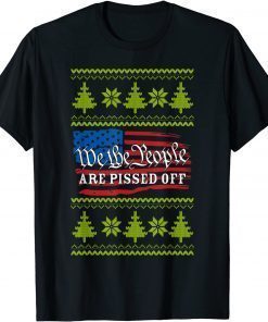 Official Patriotic Anti Biden Republican USA Ugly Christmas Sweater T-Shirt