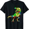 Colorful Polka Dot T Rex Dinosaur International Dot Day Gift TShirt