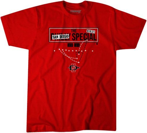 FUNNY SAN DIEGO STATE: SAN DIEGO SPECIAL TEE SHIRT