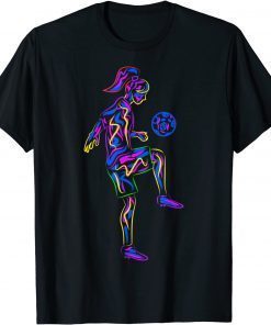 Soccer Girl Youth Women Players T-Shirt